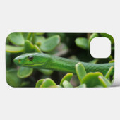 Coques Case-Mate iPhone Mamba vert de l'Est (Dendroaspis Angusticeps) (Verso (horizontal))