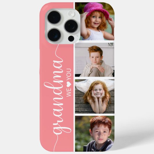 Coques Case-Mate iPhone Mamie 4 Photo (Verso)