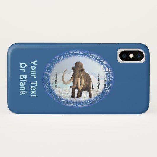 Coques Case-Mate iPhone Mammouth laineux (Dos (Horizontal))