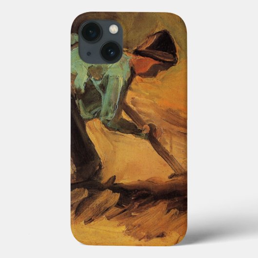 Coques Case-Mate iPhone Man Stooping with Stick, Spade de Vincent van Gogh (Verso)