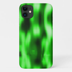 Case-Mate iPhone Case Manchado verde e preto estilo pastilhas de vidro