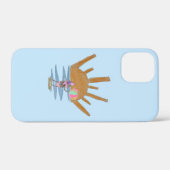 Coques Case-Mate iPhone Manchot balle de plage (Verso (horizontal))