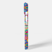 Coques Case-Mate iPhone Mandala alphabet C (Verso / Gauche)