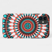 Coques Case-Mate iPhone Mandala amérindienne (Dos (Horizontal))