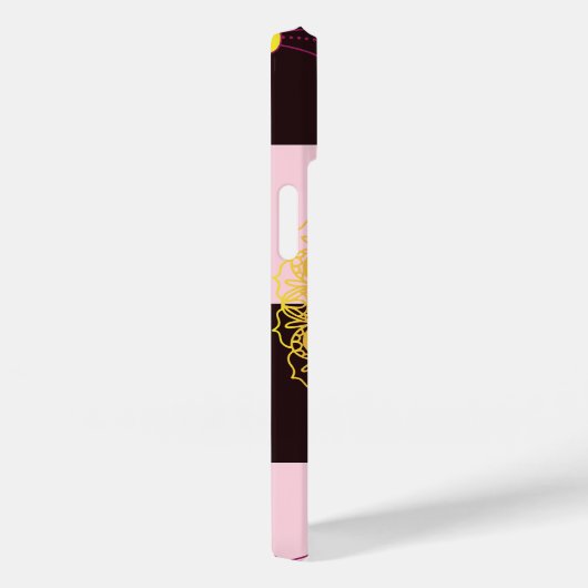 Coques Case-Mate iPhone Mandala Art Graphique, damier Mystique (Verso / Droite)