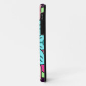 Coques Case-Mate iPhone Mandala de fleur (Dos/Gauche)