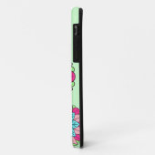 Coques Case-Mate iPhone Mandala de fleur (Dos/Gauche)