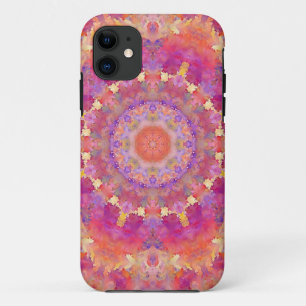 Coque iPhone 11 Mandala de gouache