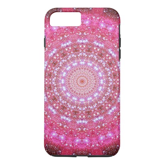 Coques Case-Mate iPhone Mandala de groupe d'étoile (Dos)