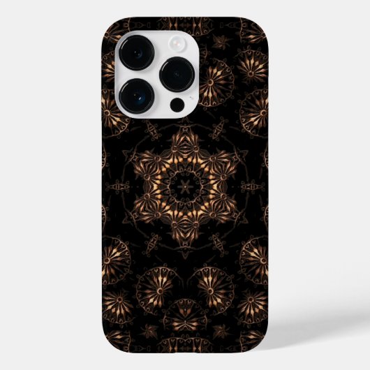 Coques Case-Mate iPhone Mandala de l'âge de bronze (Verso)