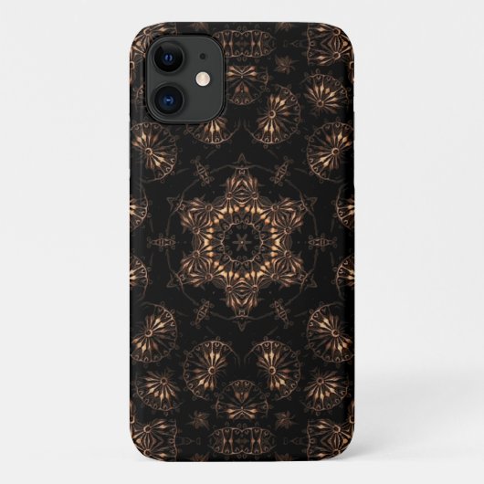 Coques Case-Mate iPhone Mandala de l'âge de bronze (Dos)