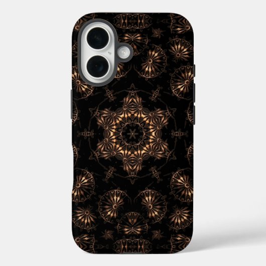 Coques Case-Mate iPhone Mandala de l'âge de bronze (Verso)
