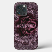 Coques Case-Mate iPhone Mandala de rose  (Verso)