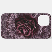 Coques Case-Mate iPhone Mandala de rose (Verso (horizontal))