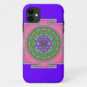 Case-Mate iPhone Case mandala de Sri Yantra de cas de l'iPhone 5 à pein