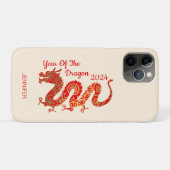Coques Case-Mate iPhone Mandala Dragon 2024 - Nouvel An chinois (Dos (Horizontal))