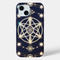 Mandala du cycle lunaire céleste – Géométrie sacré