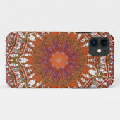 Coques Case-Mate iPhone Mandala en argent (Dos (Horizontal))