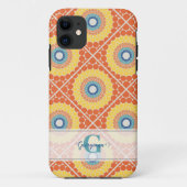 Coques Case-Mate iPhone Mandala Eté Egéenne Carrelée Personnalisée (Dos)