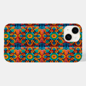 Coques Case-Mate iPhone Mandala Ethnique Audacieux (Verso (horizontal))