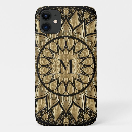 Coques Case-Mate iPhone Mandala floral (Dos)