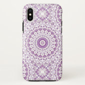 Coques Case-Mate iPhone Mandala Floral Violet (Dos)