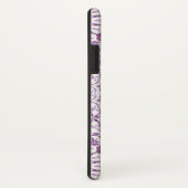 Coques Case-Mate iPhone Mandala Floral Violet (Dos/Droite)