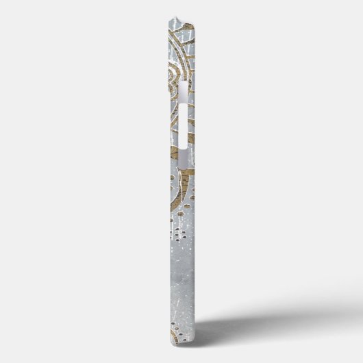 Coques Case-Mate iPhone Mandala Gold Design (Verso / Gauche)