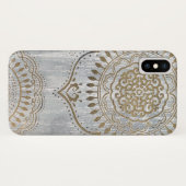 Coques Case-Mate iPhone Mandala Gold Design (Dos (Horizontal))