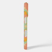 Coques Case-Mate iPhone Mandala Green Orange et Jaune (Verso / Droite)