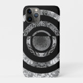 Coques Case-Mate iPhone Mandala moderne 1 - black&white (Dos)