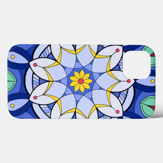 Coques Case-Mate iPhone Mandala Motif 01 (Verso (horizontal))