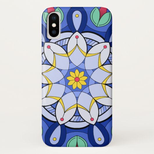 Coques Case-Mate iPhone Mandala Motif 01 (Dos)