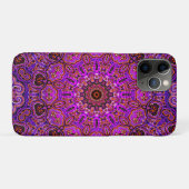 Coques Case-Mate iPhone Mandala rose chaud (Dos (Horizontal))