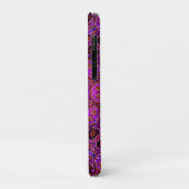 Coques Case-Mate iPhone Mandala rose chaud (Dos/Gauche)