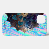 Coques Case-Mate iPhone Mandala tendance élégant holographique (Verso (horizontal))