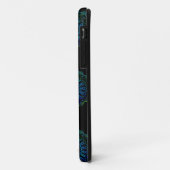 Coques Case-Mate iPhone Mandala vert bleu (Dos/Gauche)