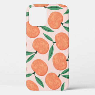 Case-Mate iPhone Case Mandarins vintages : répétition de la texture des