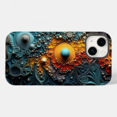 Coques Case-Mate iPhone Mandelbrot Fractal Julia Set (Verso (horizontal))