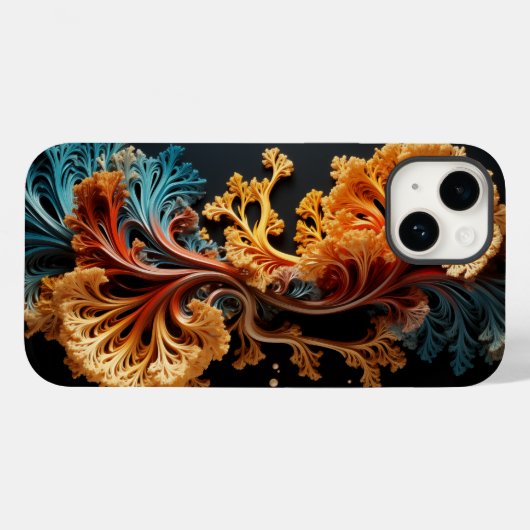 Coques Case-Mate iPhone Mandelbrot Fractal Julia Set (Verso (horizontal))
