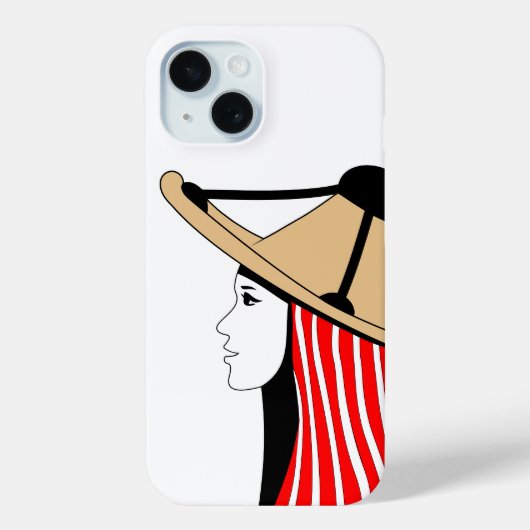 Coques Case-Mate iPhone Mandil w Chachiya : Symboles de l'identité Jebala (Verso)