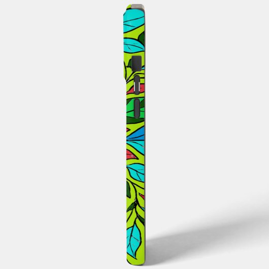 Coques Case-Mate iPhone Mandola Leaves Design  (Verso / Gauche)