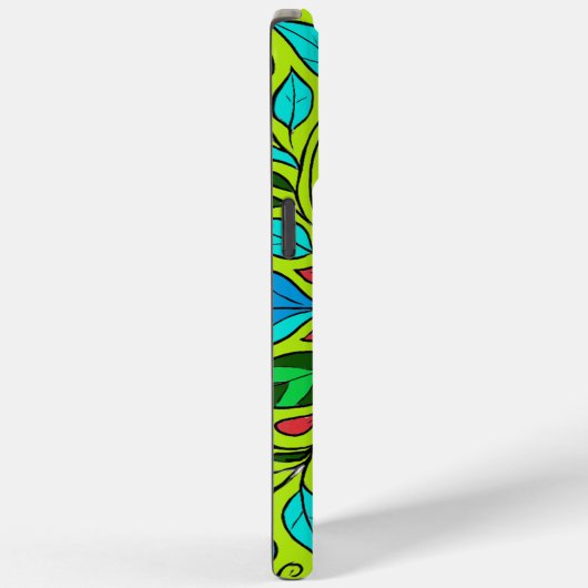 Coques Case-Mate iPhone Mandola Leaves Design  (Verso / Droite)