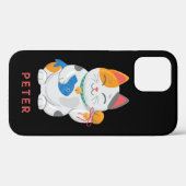 Coques Case-Mate iPhone Maneki Neko White Chat, symbole de bonne chance (Verso (horizontal))