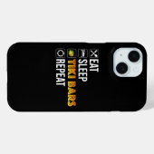Coques Case-Mate iPhone Manger. Dormir. Bars Tiki. Répéter (Verso (horizontal))