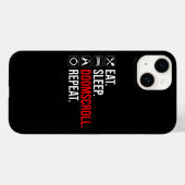 Coques Case-Mate iPhone Manger. Dormir. Défilement. Recommencer (Verso (horizontal))