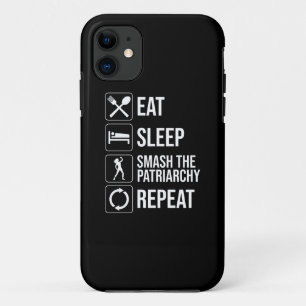 Case-Mate iPhone Case Manger. Dormir. Smash Le Patriarcat. Recommencer