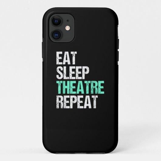 Coques Case-Mate iPhone Manger Théâtre du sommeil Répéter (Dos)
