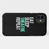 Coques Case-Mate iPhone Manger Théâtre du sommeil Répéter (Dos (Horizontal))
