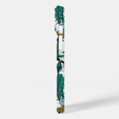 Coques Case-Mate iPhone Mangeurs d'abeilles, papillons bleus et marguerite (Verso / Gauche)